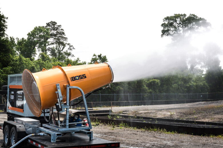 trailer-mounted-dust-suppression-cannon-with-genset