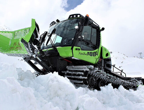 Emission-free alternative for ski trails